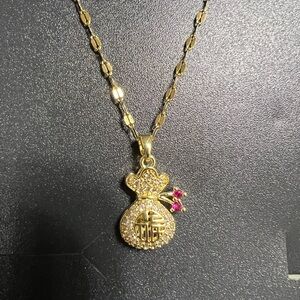 18k gold plated chain